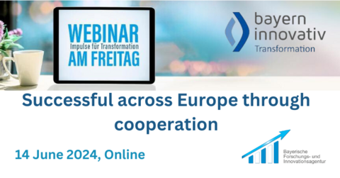 Webinar on Friday - Successful across Europe through cooperation