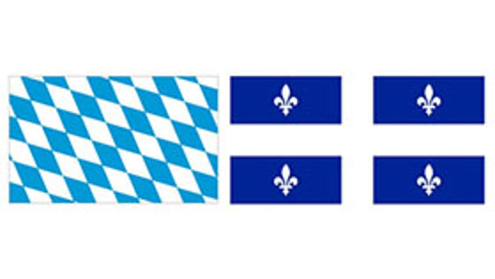 Flag Bavaria-Québec