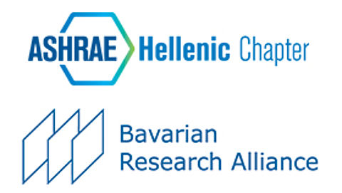 Logo ASHRAE and Bavarian Research Alliance