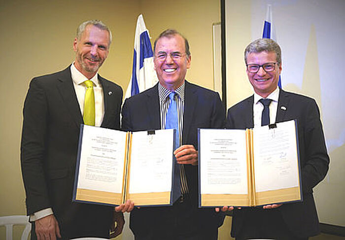 Partnerschaftsabkommen zwischen Bayerischer Forschungsallianz und der Innovation Authority of Israel