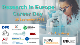 Research in Europe Career Day: Funding opportunities for your scientific career Research in Europe Career Day