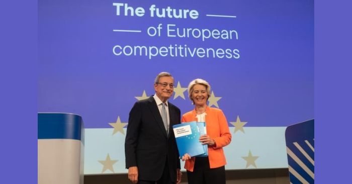 Mario Draghi presents his report on EU competitiveness