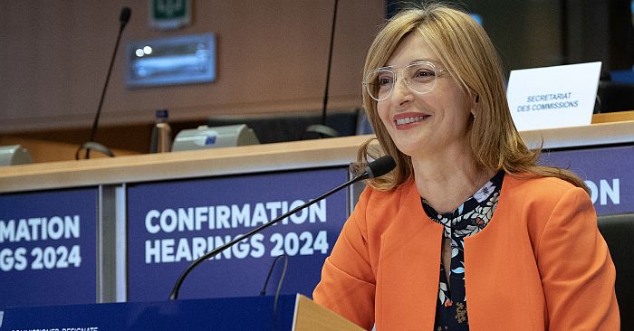 Ekaterina Zaharieva wird ab 1. Dezember 2024 neue EU-Kommissarin für Start-ups, Forschung und Innovation 