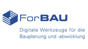 Logo des bayerischen Forschungsverbundes "ForBAU"