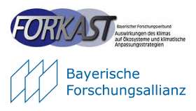 Logo FORKAST und Bayerische Forschungsallianz